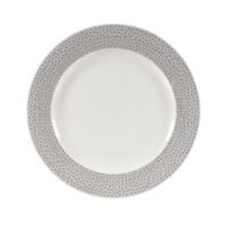 12 stk. Tallerken m/mønstret fane 210 mm Isla Churchill