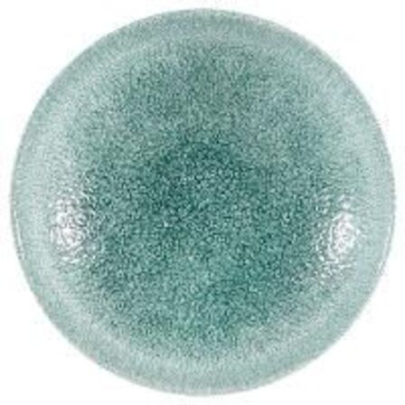 24 stk. Tallerken coupe dyb jade grøn 182 mm Studio Prints Raku Churchill