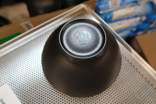 20 stk. Skål Nero melamin sort diam 190 x H80 mm