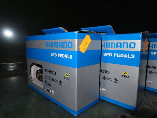 2 pakker pedaler SHIMANO PD-M505