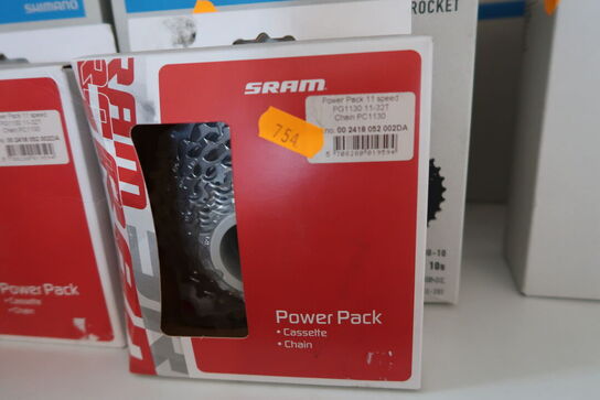 2 stk. kassetter SRAM PG1130 11-32T