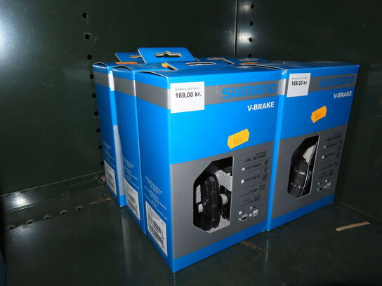 6 stk. bremseklodser SHIMANO Alivio BR-T4000