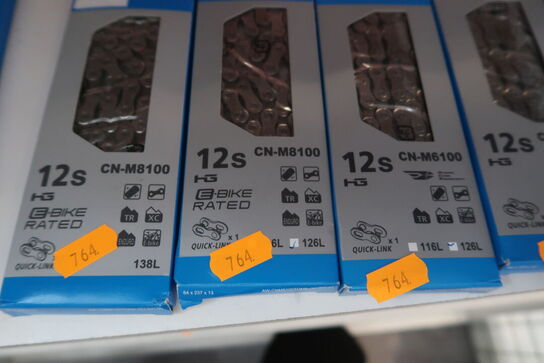 6 stk. kæder SHIMANO CN-M6100 12S