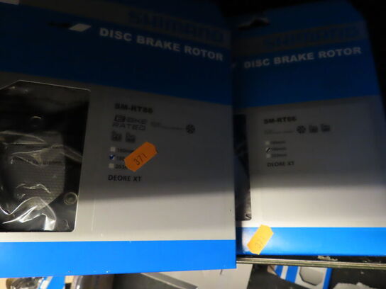 2 pakker bremseskiver SHIMANO DEORE XT SM-RT86
