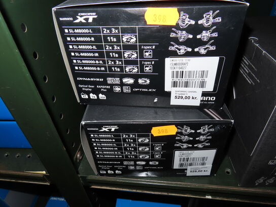2 stk. skiftegreb SHIMANO Deore XT SL-M8000-R