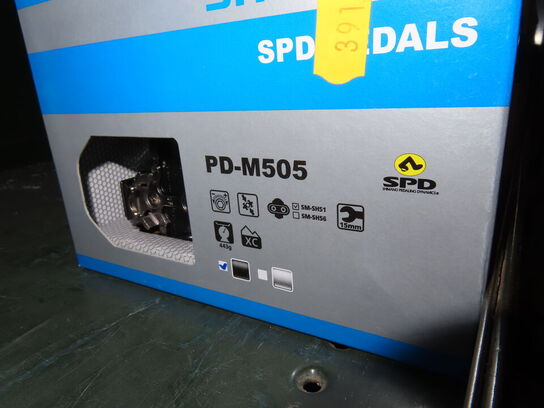 2 pakker pedaler SHIMANO PD-M505