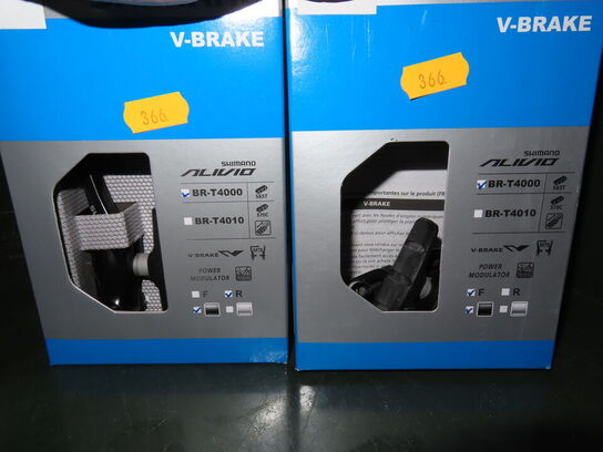 6 stk. bremseklodser SHIMANO Alivio BR-T4000
