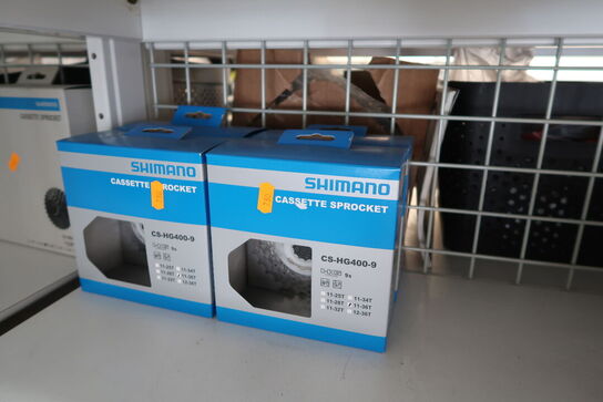 4 stk. kassetter SHIMANO CS-HG400-9