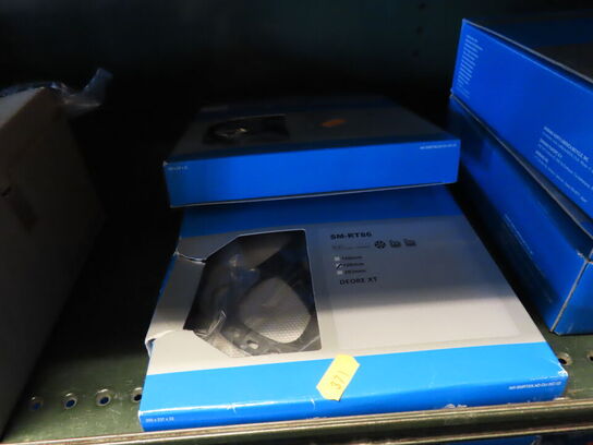 2 pakker bremseskiver SHIMANO DEORE XT SM-RT86