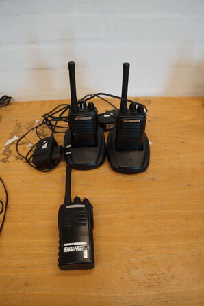 3 stk. Walkie-talkie 