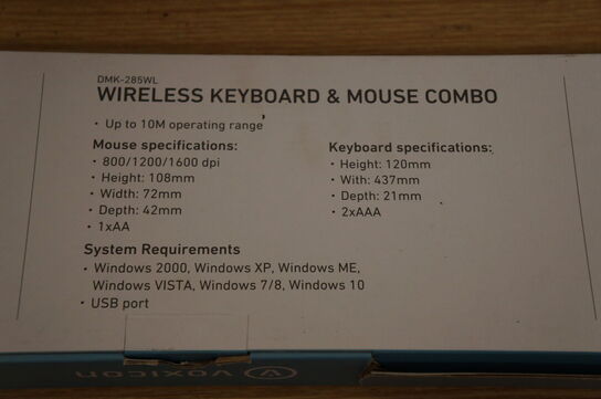 Tastatur & mus VOXICON