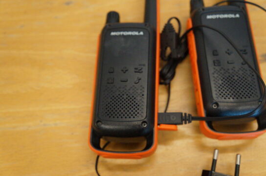 2 stk. Walkie-talkie 