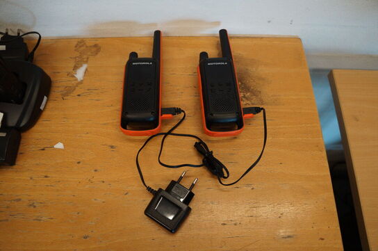 2 stk. Walkie-talkie 