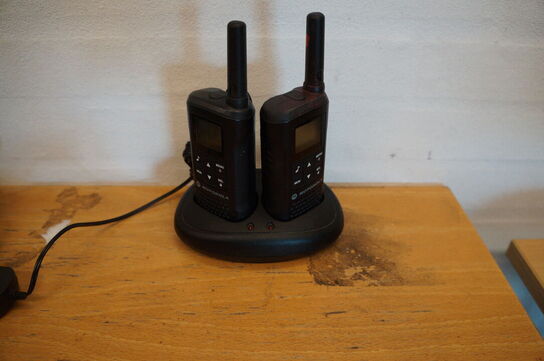 2 stk. Walkie-talkie 