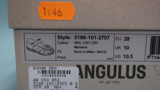Børnesandal ANGULUS str. 28