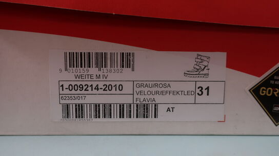 Børnestøvle SUPERFIT str. 31