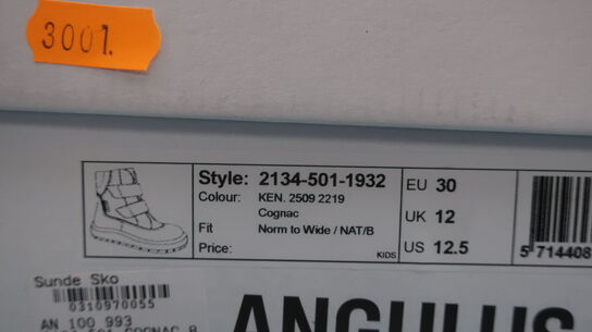 Børnestøvle ANGULUS str. 30