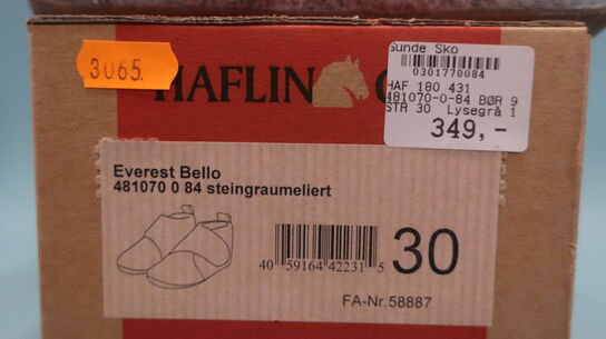 Børnesko HAFLINGER str. 30