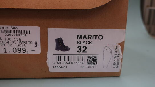 Børnestøvle RAP str. 32