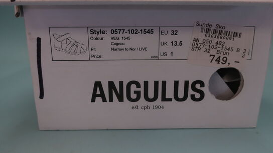Børnesandal ANGULUS str. 32