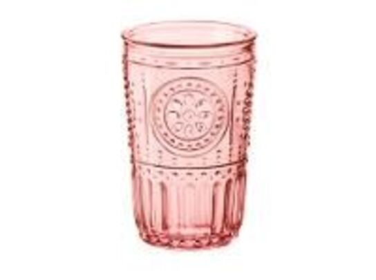 12 stk. Glas 34 cl Rosa Romantic