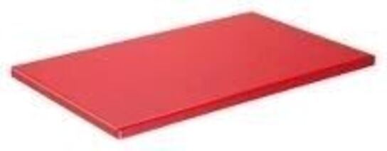 2 stk. Skæreplanke 1/1 GN Rød 