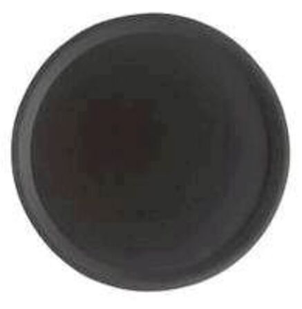 6 stk. Tjenerbakke rund diam 405 mm sort Cambro