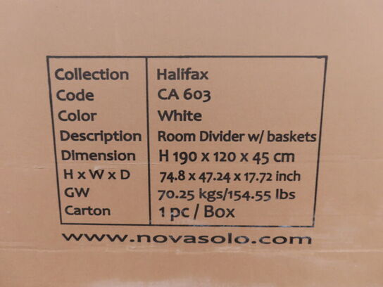 Reol med kurve NOVA SOLO HALIFAX CA 603