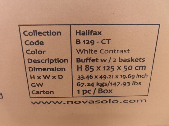 Kommode NOVA SOLO B 129 - CT