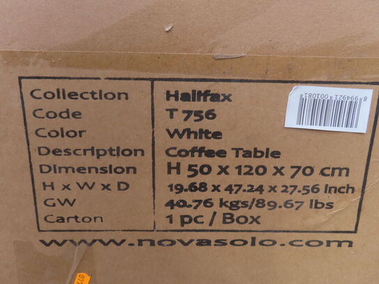 Kaffebord NOVA SOLO HALIFAX T 756