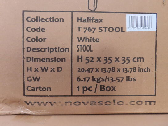 Skammel NOVA SOLO HALIFAX T 767 STOOL