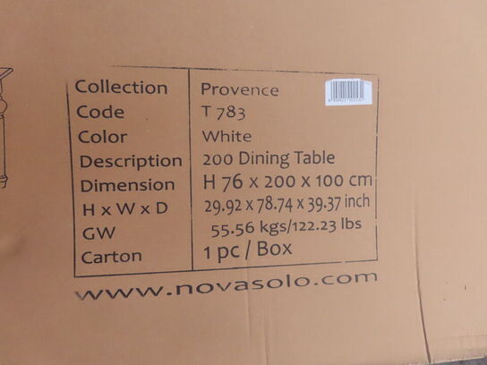 Spisebord NOVA SOLO PROVENCE T 783