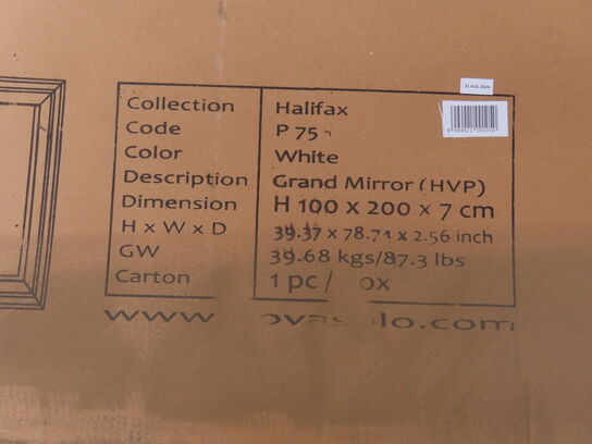 Spejl NOVA SOLO HALIFAX P 75