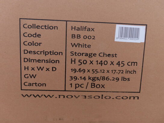 Opbevaringskiste NOVA SOLO HALIFAX BB 002 