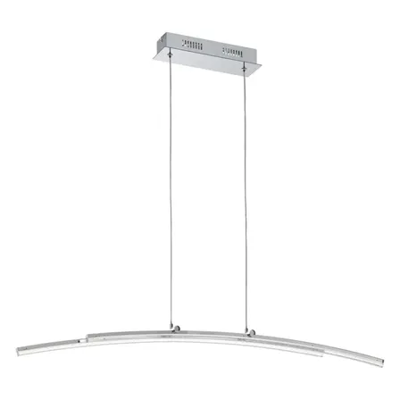 Eglo pertini led pendel krom 96 cm(ubrugt)