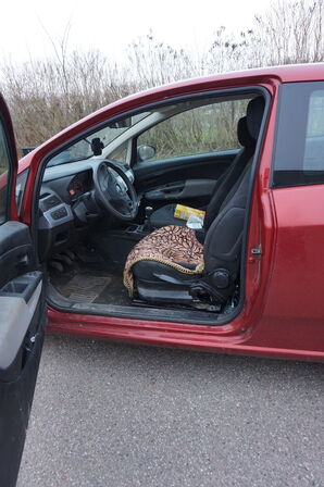 Fiat Punto 1,2 personbil Rød Årg. 2006 