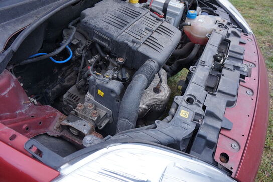 Fiat Punto 1,2 personbil Rød Årg. 2006 