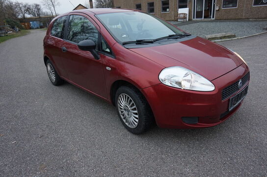 Fiat Punto 1,2 personbil Rød Årg. 2006 