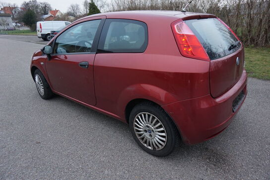 Fiat Punto 1,2 personbil Rød Årg. 2006 