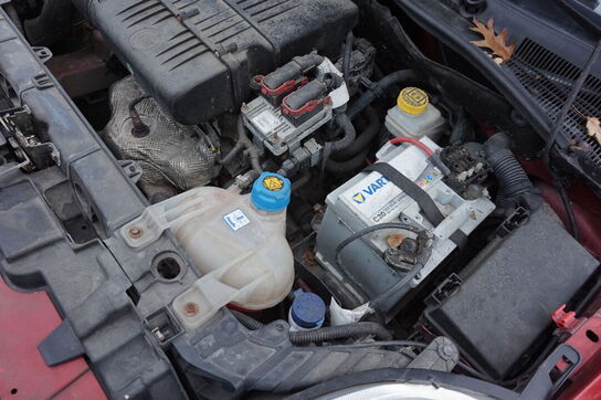 Fiat Punto 1,2 personbil Rød Årg. 2006 