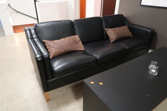 3 personers lædersofa MOGENS HANSEN