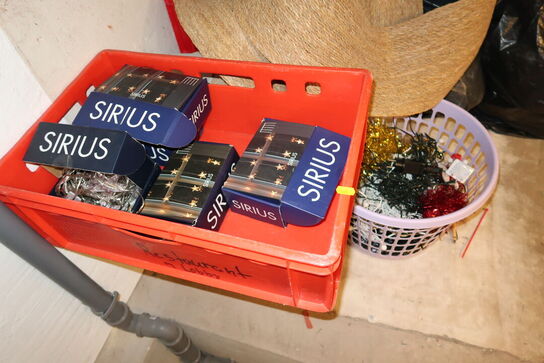 Div. Julepynt og julelys SIRIUS