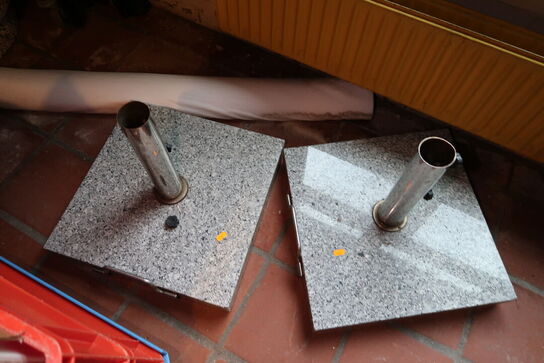 2 stk. parasolfødder