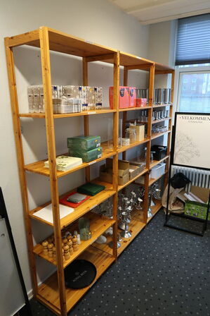 Lagerreoler uden indhold