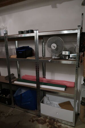 Div. Lagerreoler med indhold