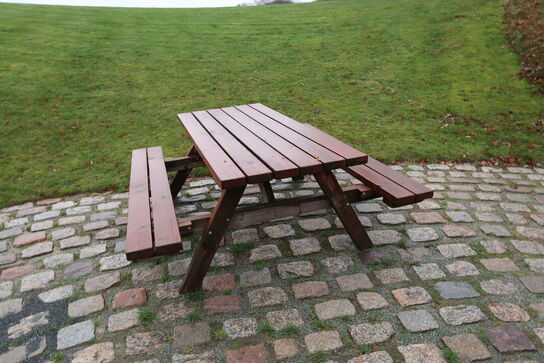 2 stk. bordbænkesæt