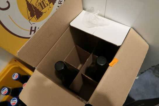 18 flasker blandet vin