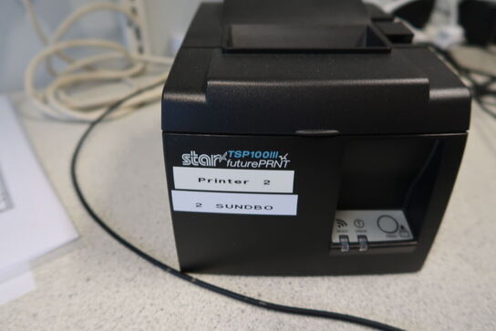 Bonprinter STAR TSP100, div. Spil m.m.