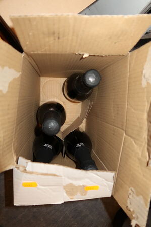 18 flasker blandet vin