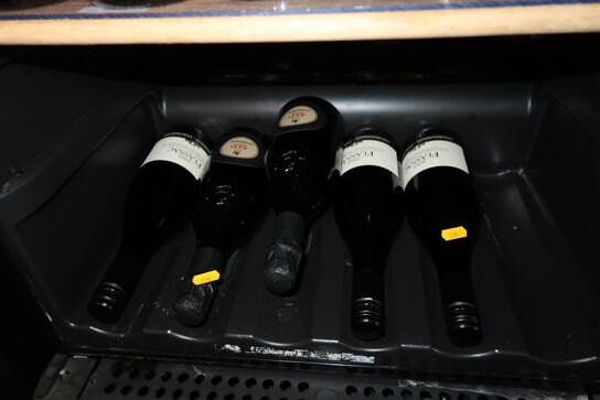 5 flasker blandet vin